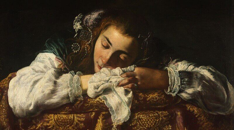 Domenico Fetti - Spící dívka