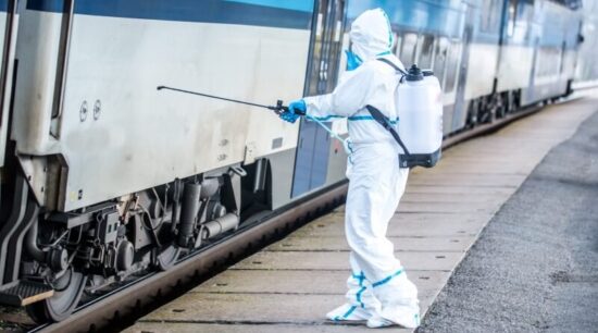dezinfekce vlaku