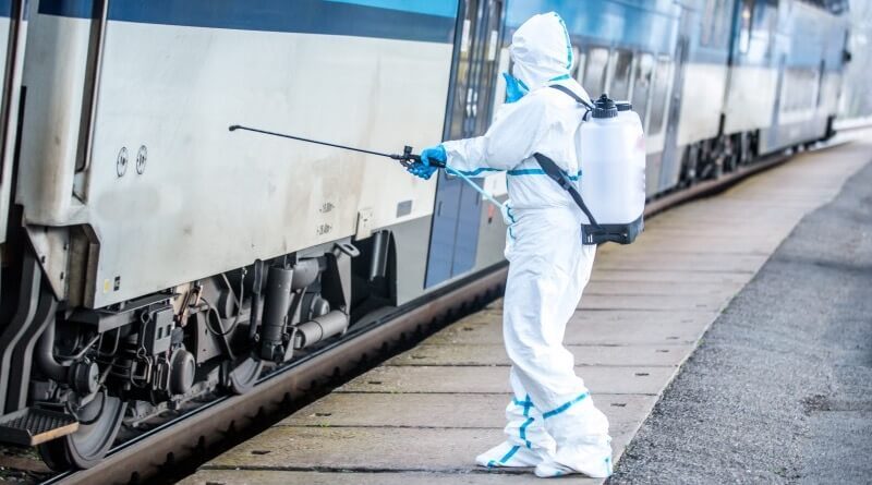 dezinfekce vlaku