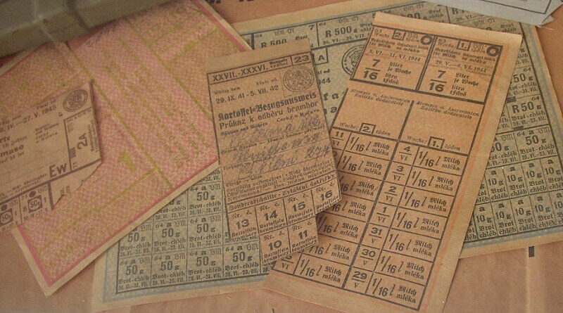 přídělové lístky