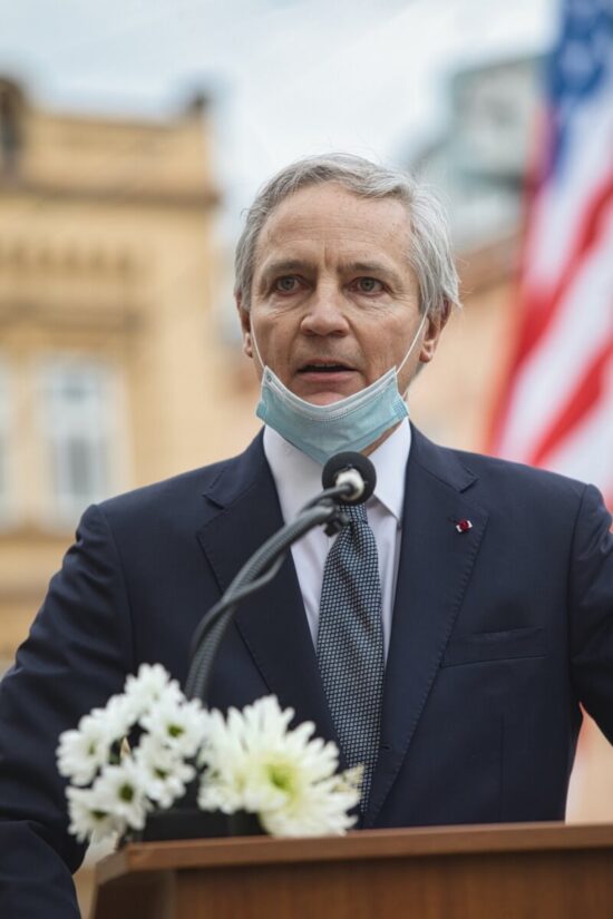 Belgický velvyslanec Grégoire Nicolas A. Cuvelier