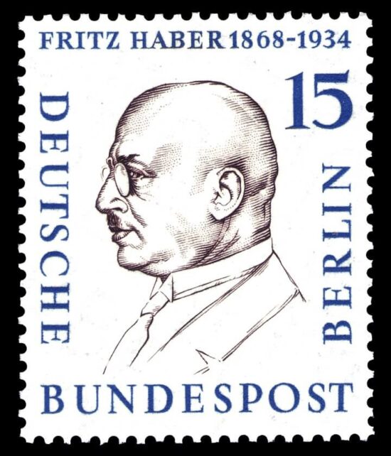 Haber na německé známce