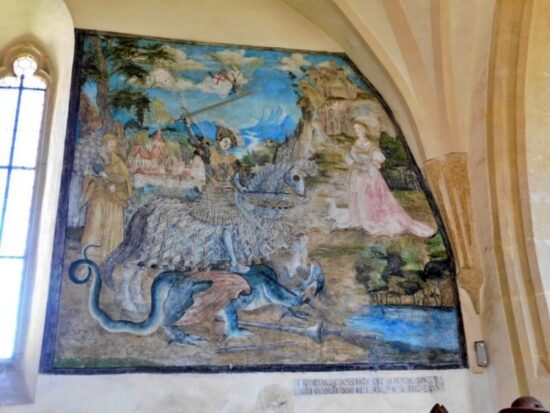 Druhá nejstarší nástěnná malba v ČR v Kapli Panny Marie