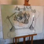 Historický nákres hradu