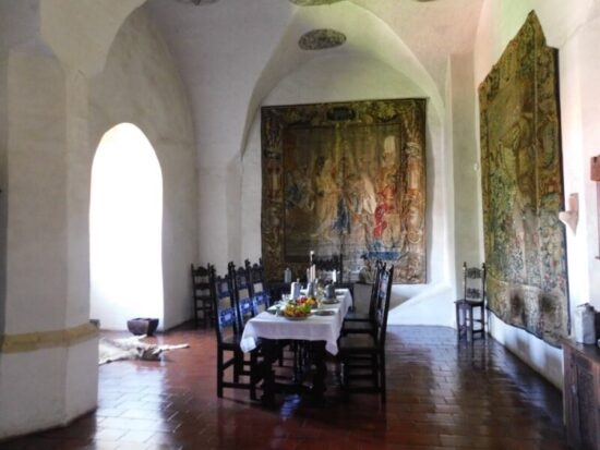 Hodovní síň s dobovou výzdobou