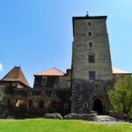 Pohled na hrad zepředu