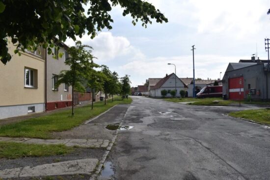 Ulice Na Rychtě, Hradiště