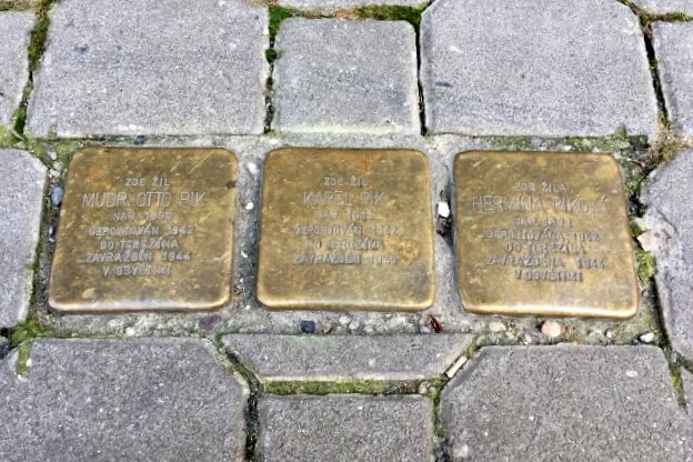 Stopersteine v Plzni