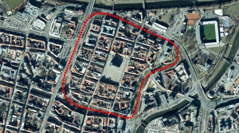 historické jádro plzeň