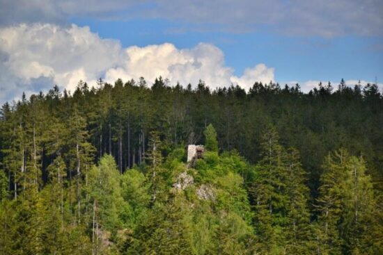 Zřícenina Pustý Hrádek