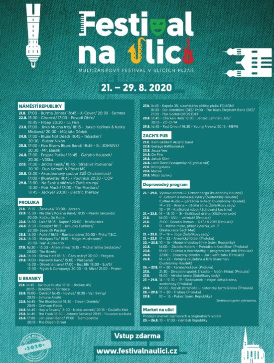program festivalu