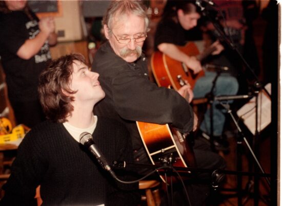 Michal Šindelář a táta