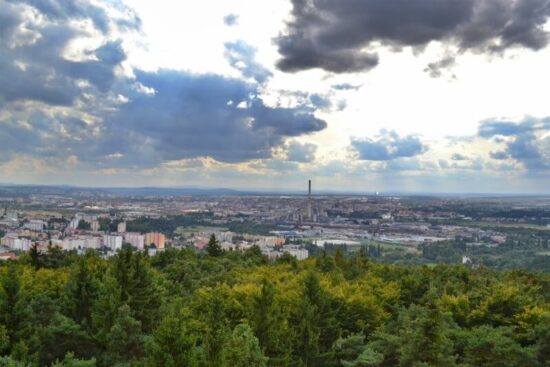 Výhled z Chlumu
