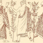 muž a žena v antice