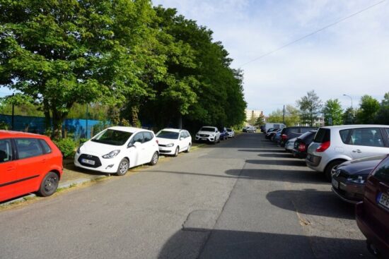 parkoviště u borského parku