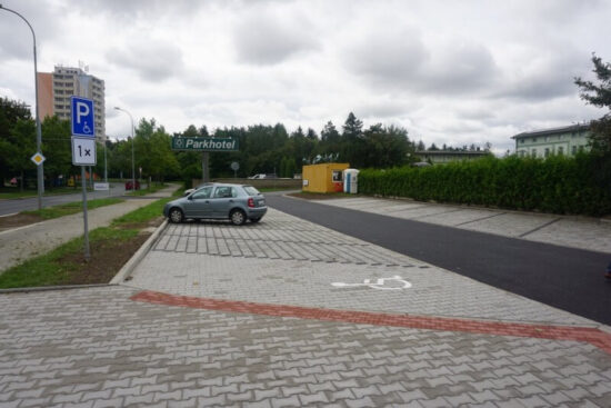 parkoviště u borského parku