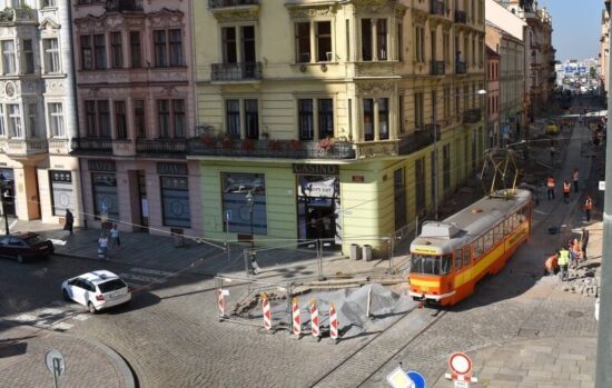 oprava trati v solní