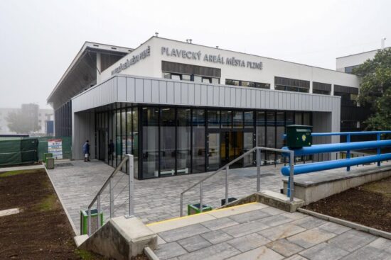 Bazén Slovany po rekonstrucki