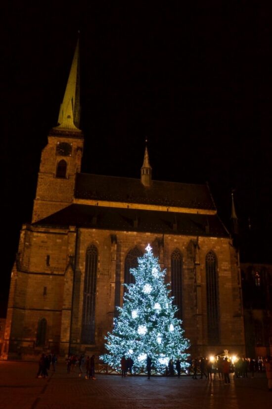 Vánoční strom Plzeň 2020