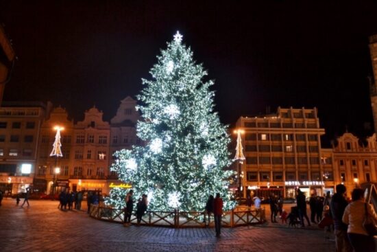 Vánoční strom Plzeň 2020