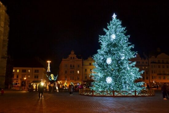 Vánoční strom Plzeň 2020