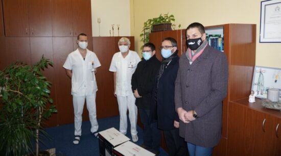 předání na plicní klinice