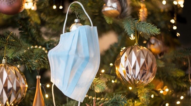 rouška na stromečku