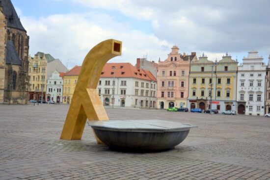 Kašny na náměstí Republiky v Plzni