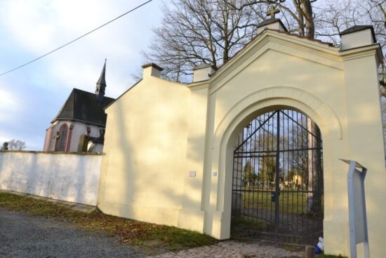 Hřbitov všech svatých na Roudné.