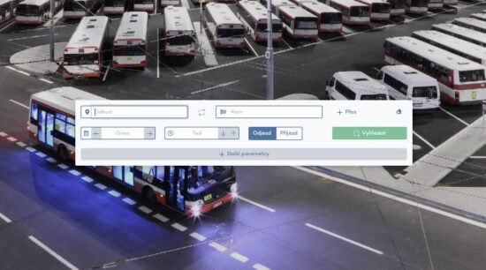 web jízdních řádů