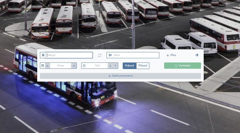 web jízdních řádů