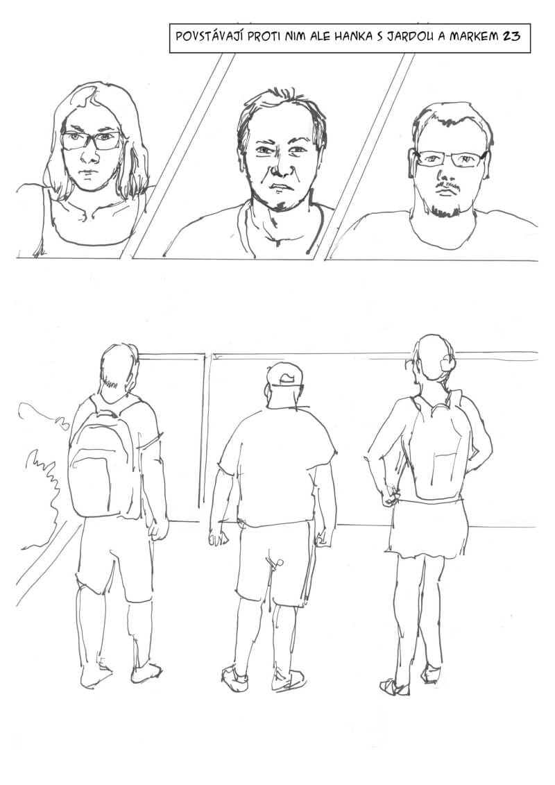 komiks králíci na lochotíně