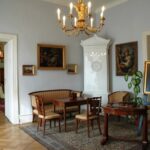 Hudební salónek na zámku v Hořovicích