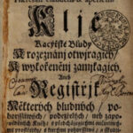 Titulní list Klíče