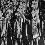 Vězni v Buchenwaldu.