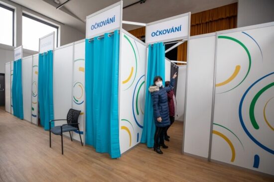 Velkokapacitní očkovací centrum Plzeň