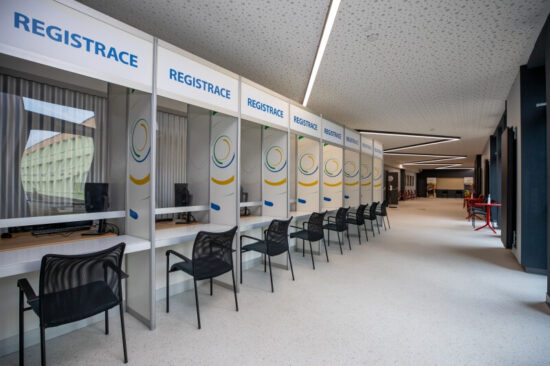 Velkokapacitní očkovací centrum Plzeň