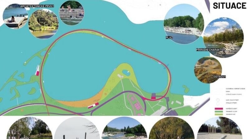 České údolí - vizualizace