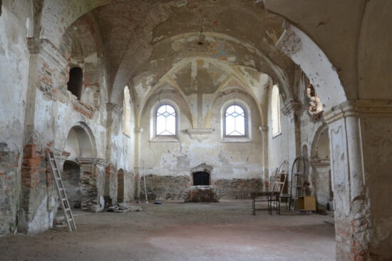 Kostel sv. Barbory Všekary