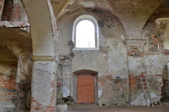 Kostel sv. Barbory Všekary