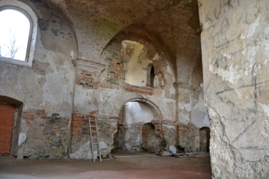 Kostel sv. Barbory Všekary