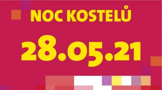 Vizuál Noci kostelů.