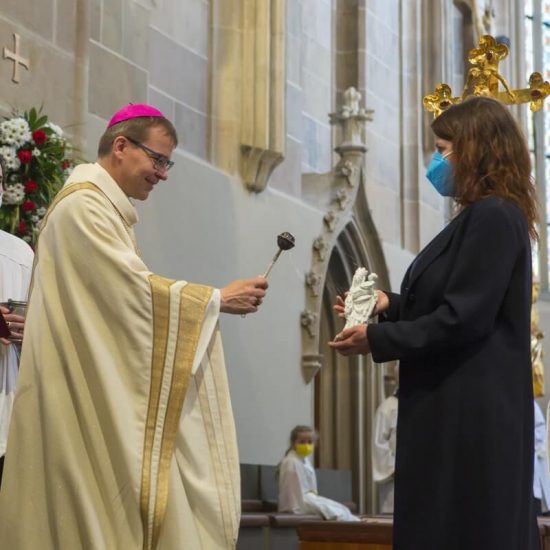 Slavnostní mše s replikou