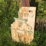 Informační tabule u kostela