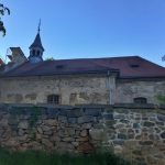 Opravovaný kostel sv. Jana Křtitele