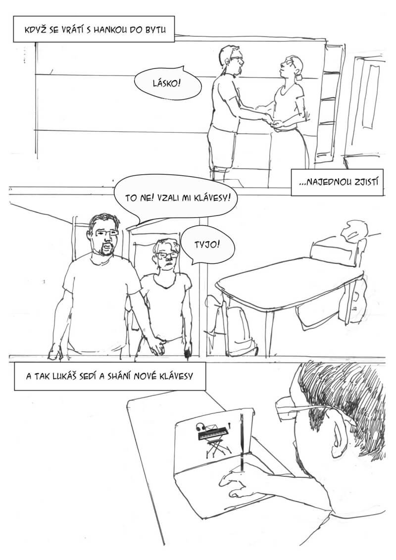 komiks králíci na lochotíně