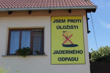 Protest proti úložišti