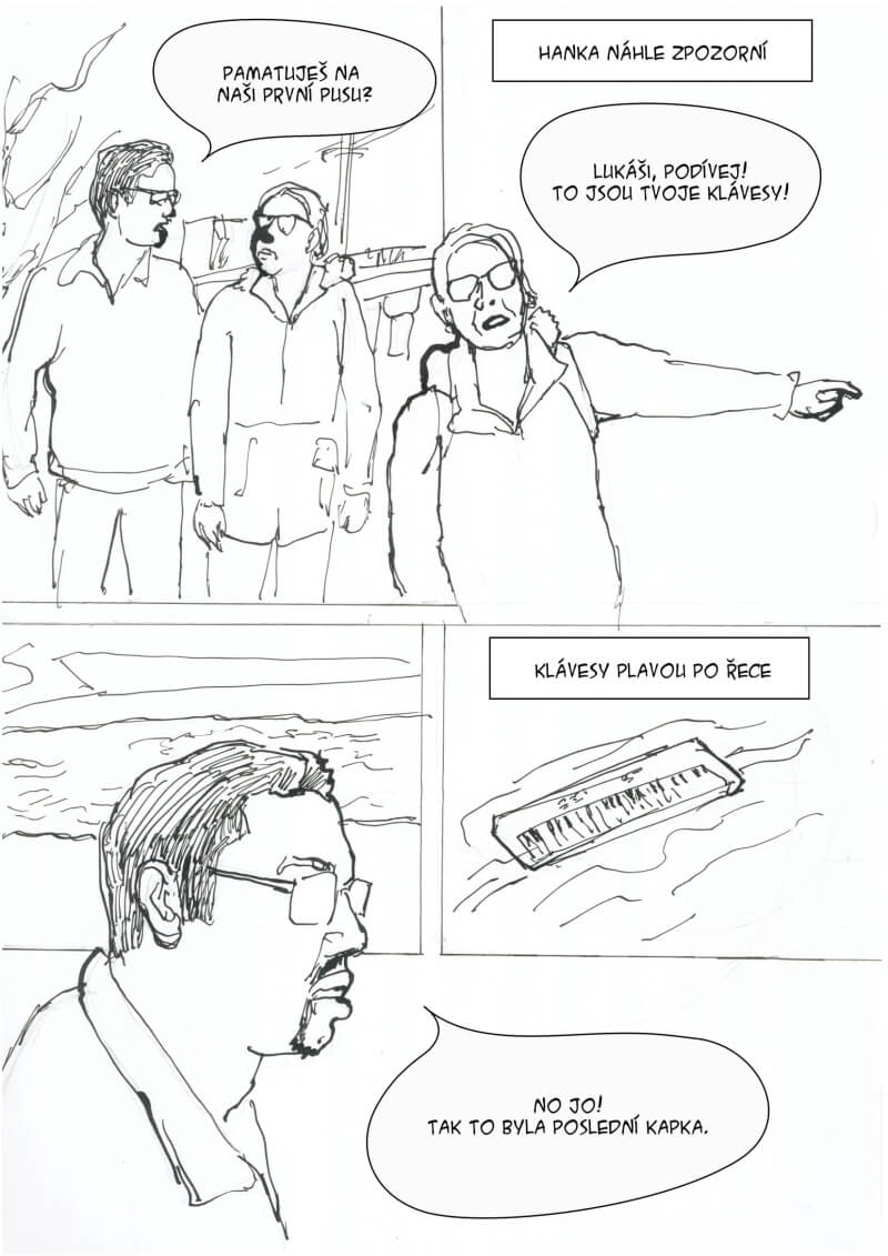 komiks králíci na lochotíně