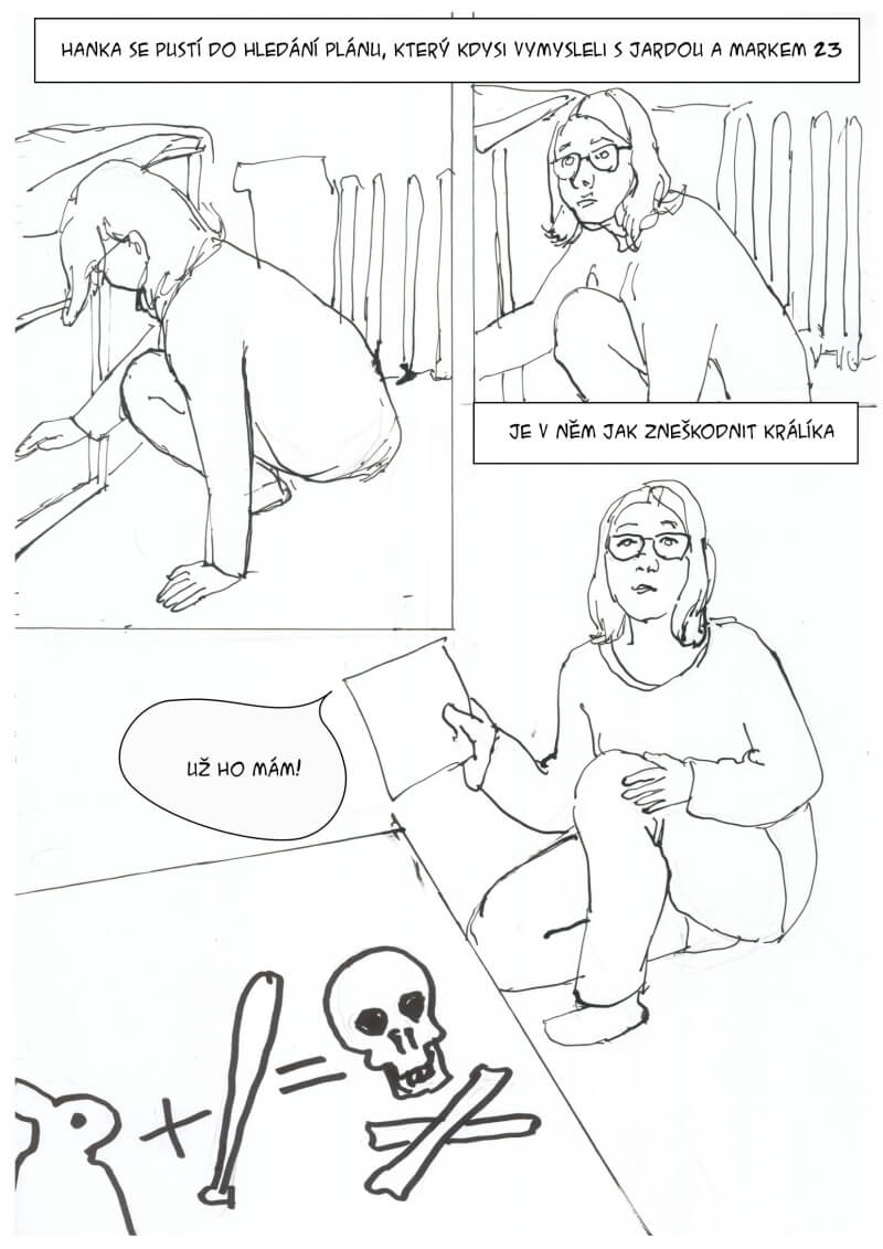 komiks králíci na lochotíně