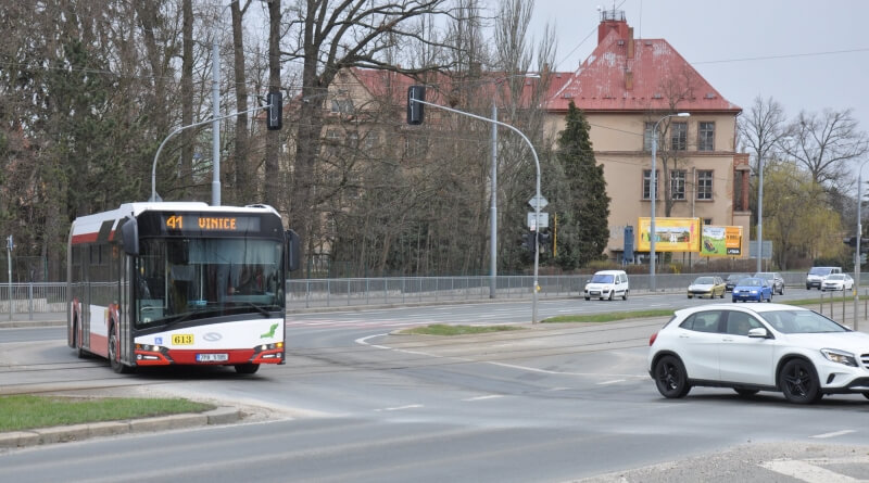 Křižovatka na Vinice